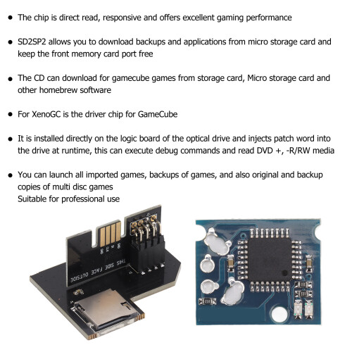 Gamecube SD2SP2 PRO Adapter for NTSC J Asian Version High-Speed Robust Build 1