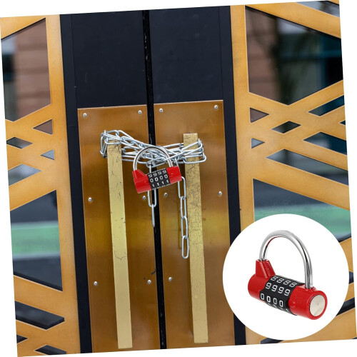 Combination Padlock Lightweight Easy to Use Coded Lock for School Lockers Cabinets and Mailboxes Secure Your Valuables with Professional Design 2