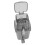 Compact Manual Ice Crusher Shaver - Hand Crank Snow Cone Maker Grey 8