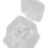 Portable Manual Ice Crusher Hand Crank Snow Cone Maker Transparent 7