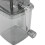 Compact Manual Ice Crusher Shaver - Hand Crank Snow Cone Maker Grey 9