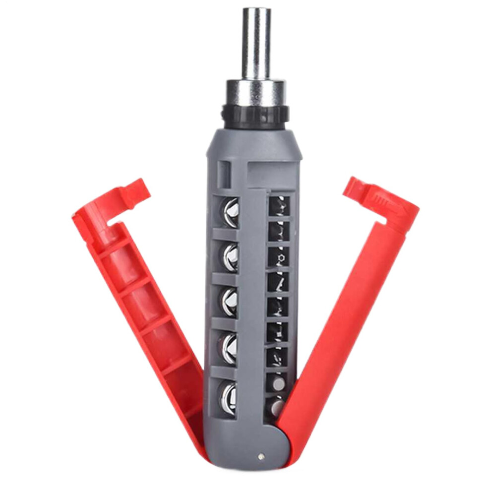 Ratcheting Screwdriver Set With Multi Bits, Ergonomic Antislip Grip For Electronics And Furniture 9199774924030