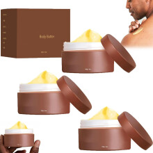 Cologne Body Butter 3 Piece Set For Men, Firming Moisturizing Formula, Cologne Scent All Day Fragrance, Men's Body Care