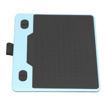Plug & Play 155x100mm Graphics Tablet 8192 Levels Stylus Keys Blue
