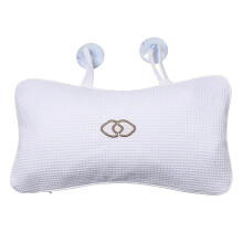 AntiSlip Bathtub Pillow Inflatable Spa Bath Pillow With Suction Cups Head Neck Back Shoulders Support Hot Tub Headrest
