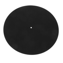 Wool Skid Vinyl Record Pad For Turntables Durable Shock Absorption Mat Static And Slip Resistant Phonographs Compatible