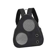 Pet Bag Dog Carrier LargeCapacity Travel Carrier For Dogs Up To 6.5kg And Cats Up To 4kg Black