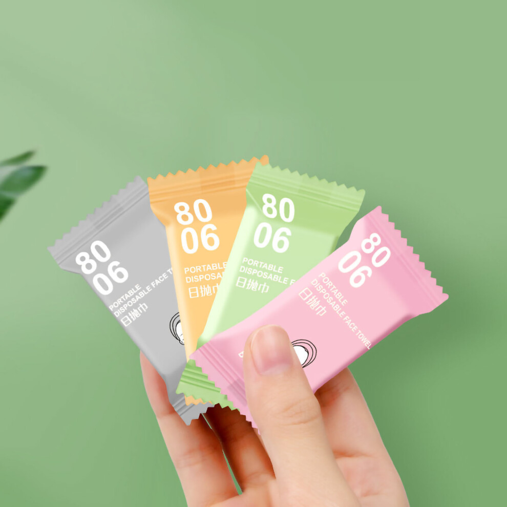 Compressed Plant Fibre Towel, Portable, Thickened Facial Cleansing Cloth
