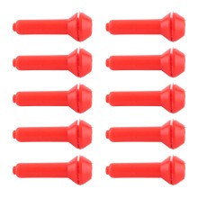 10pcs Lamb Milk Nipple Soft Rubber Replacement for Sheep & Goat Feeding