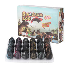 Giocattolo educativo creativo per bambini, esercita la pazienza dei bambini con uova di dinosauro magiche che si schiudono e si espandono in acqua,