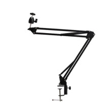 Speaker Stands MultiAngle Adjustable Folding Metal Universal DesktopCeiling Mount Projector Camera ModelB100cm