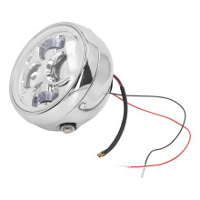 6.5in 12V Waterproof LED Motorcycle Headlight for Scooters & Bikes