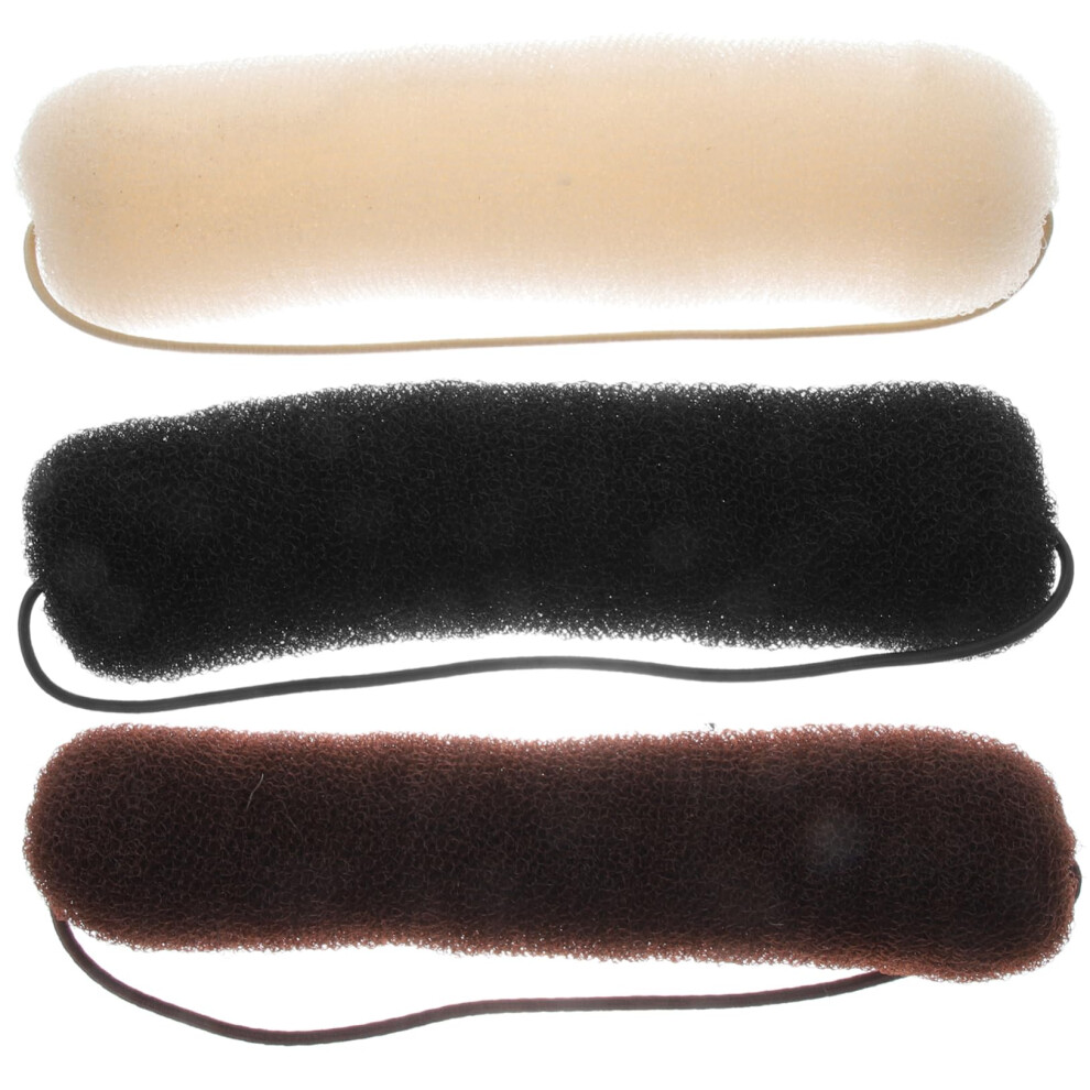 Unisex Hair Bun Maker And Donut Shaper Set For Women And Girls, Easy Styling, Secure Hold, 12 Pcs