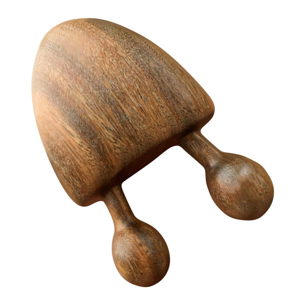 Scalp Massage Comb Natural Wooden Head Massager Ergonomic Sandalwood for Relaxation and Spa