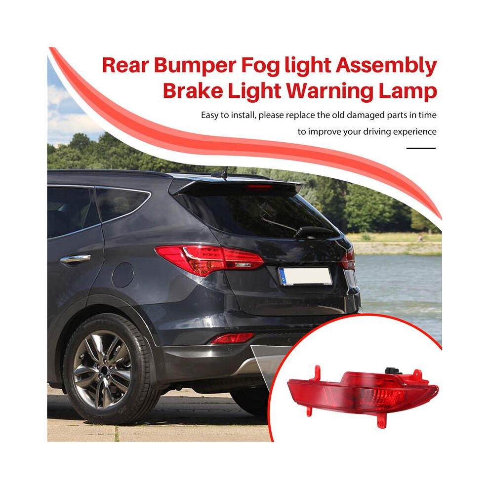 Car Rear Bumper Reflector Brake Fog Warning Lamp For Santa Fe 2013-2016 92405-B8300 92405B8200 L Light 6033976581031
