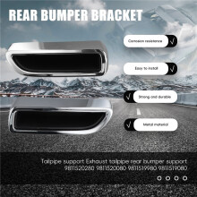 Exhaust Tail Pipe Rear Bumper Bracket 9811520280 9811520080 9811519980 9811519080 for 308S Tail Throat Bracket