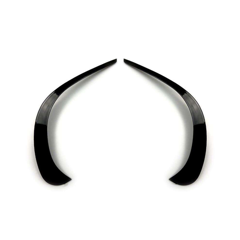 Car Front Bumper Spoiler Air Vent Outlet Abs Trim Cover For Glc X253 Glc260 Glc300 2020 2021(Black) Black 6033101946179