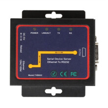 Industrial Modbus Serial RS232 RS485 RS422 to Ethernet Converter Device Server TCP/RTU/UDP RJ45 to RS232+RS485 Connector