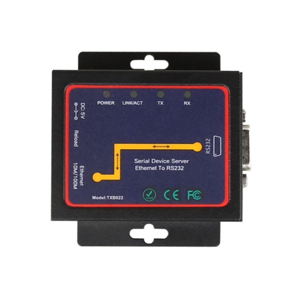 Industrial Modbus Serial Rs232 Rs485 Rs422 To Ethernet Converter Device Server Tcp/Rtu/Udp Rj45 To Rs232+Rs485 Connector 6032906938358
