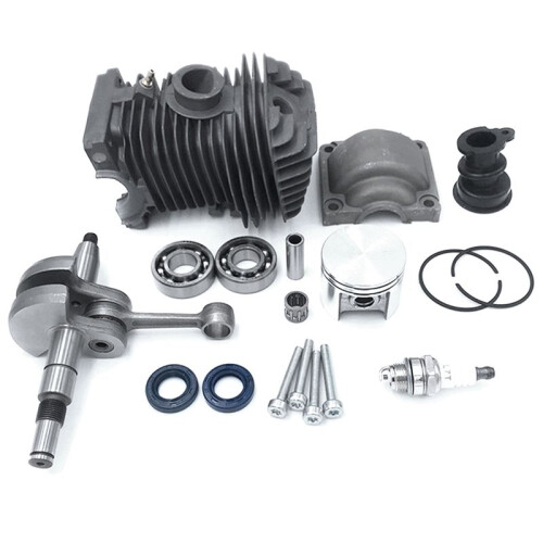 For  023 025 MS230 MS250 Chainsaw Engine 42.5Mm Cylinder Piston Crankshaft