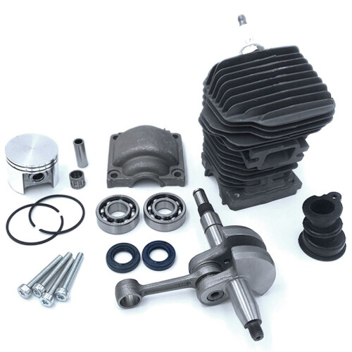 For  023 025 MS230 MS250 Chainsaw Engine 42.5Mm Cylinder Piston Crankshaft 2
