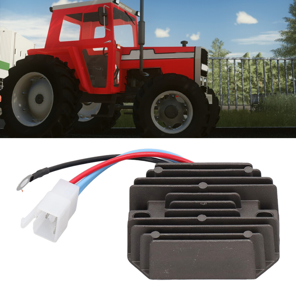 12V Tractor Voltage Regulator Rectifier 205 4 J5025 For Massey Ferguson Rs5107 8741374923756