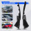 2Pcs Front Windshield Wiper Cowl Trim Water Deflector Plate Neck Trim Panel for  Kicks 2016-2020 7