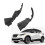 2Pcs Front Windshield Wiper Cowl Trim Water Deflector Plate Neck Trim Panel for  Kicks 2016-2020 4