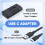 USB C Adapter Female to Female Type C Adapter Straight Tiny USB-C Adaptor USB 3.1 Type-C Connector Converter 3