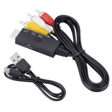 Konwerter Zgodny z RCA na , Kabel Zgodny z AV na , Adapter ObsłUgująCy PAL NTSC do Komputera, Laptopa, Telewizora