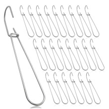 24 Pcs 7.3 Inch Metal Pattern Hooks Sewing Pattern Making Hanging Hanger