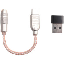 Cyfrowy Wzmacniacz Audio CX31993 MAX97220 PodwóJny UkłAd Scalony Type-C-3,5 mm AMP HiFi Adapter Audio PCM 32Bit/384 KHz SłUchawkowy Przetwornik DAC
