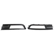 1 Par de Rejillas de Ventilación para Parachoques Delantero de Coche, Marco de Luz Antiniebla (LH+RH) 3G0853665 3G0853666 para B8 2014-2018