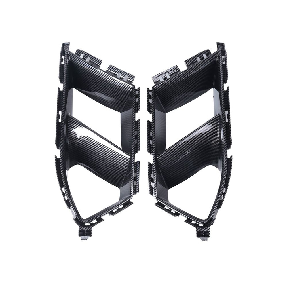 Car Front Bumper Air Inlet Grille For M3 M4 G80 G82 G83 Side Vents Decorative Spoiler(Carbon) 6034276666923