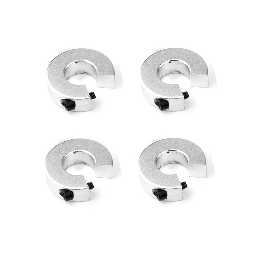 4Pcs Sbr16 Linear Rail Stop Collars Aluminum Alloy Shaft Limit Fixing Rings With Screw,Linear Rail Shaft Stop Collars 6032645650450