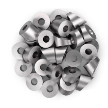 50 Pack Stainless Steel 1/4In 30 Degree Angle Beveled Washer for 1/8In to 3/16In Deck Cable Railing T316 Marine Grade
