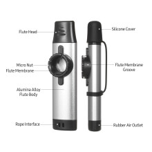 Aluminiumlegierung Kazoo Holzblasinstrument