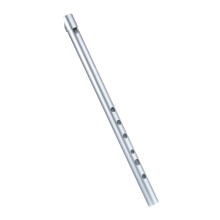 6-Hole Irish Tin Whistle Flute with Case - Key of D for All Levels