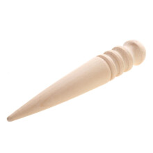 Leathercraft Wood Edge Slicker Round Multi Size Burnisher for Leather