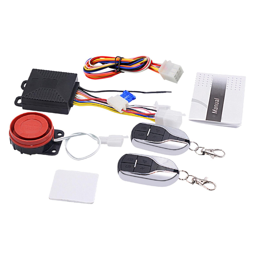 Motorcycle Anti-Theft Alarm Security System Remote Control Engine Star 6901423366022