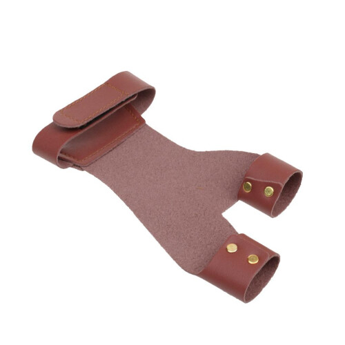 Archery Protector Glove 2 Finger Hand Guard for Archery Bow Shooting H
