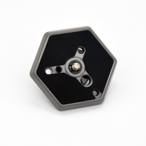 Hexagonal Quick Release Plates 3049 1/4 Screw For Manfrotto #030-14 RC 1