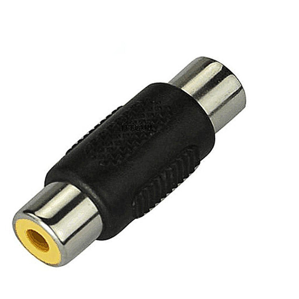 Rca Female To Female Coupler Black 6901423367883