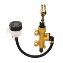 Motorcycle Rear Foot Brake Master Cylinder Hydraulic Brake Pump Reserv