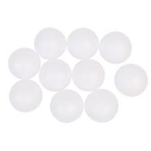 10pcs 5cm White Modelling Craft Polystyrene Foam Balls Christmas Decor