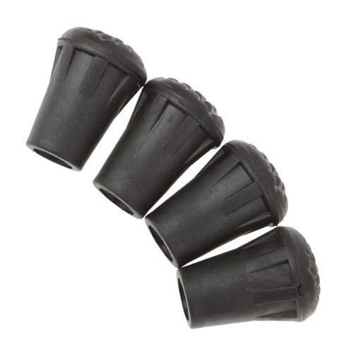 4pcs Replacement Rubber Tips End for Hiking Stick Walking Trekking Pol 1