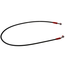 90cm Motorcycle Braided Steel Brake Clutch Oil Hose Line Pipe Black