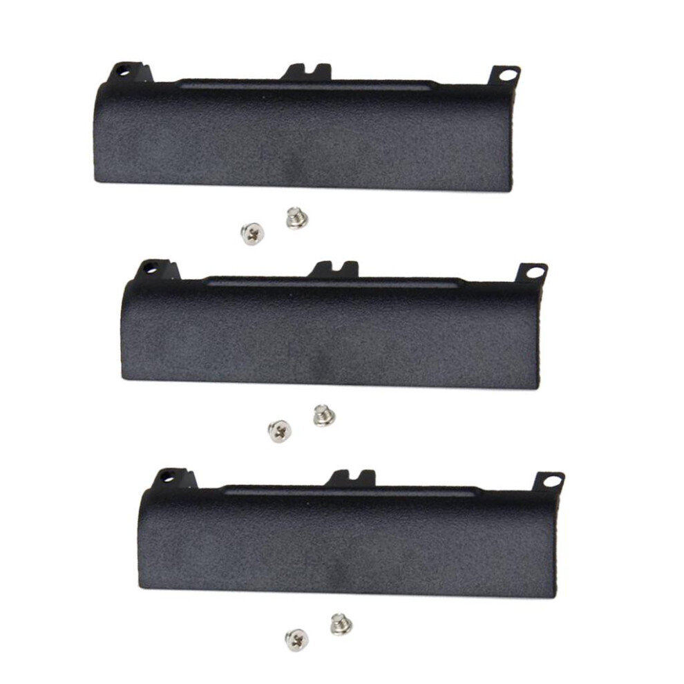 3Pcs Hdd Hard Drive Caddy Cover Lid W Screw For Dell Latitude E6430 E6 Black 6901423369764