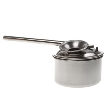 100ml Stainless Steel Metal Pottery Atomizer Glazing Pot Hand Craft To