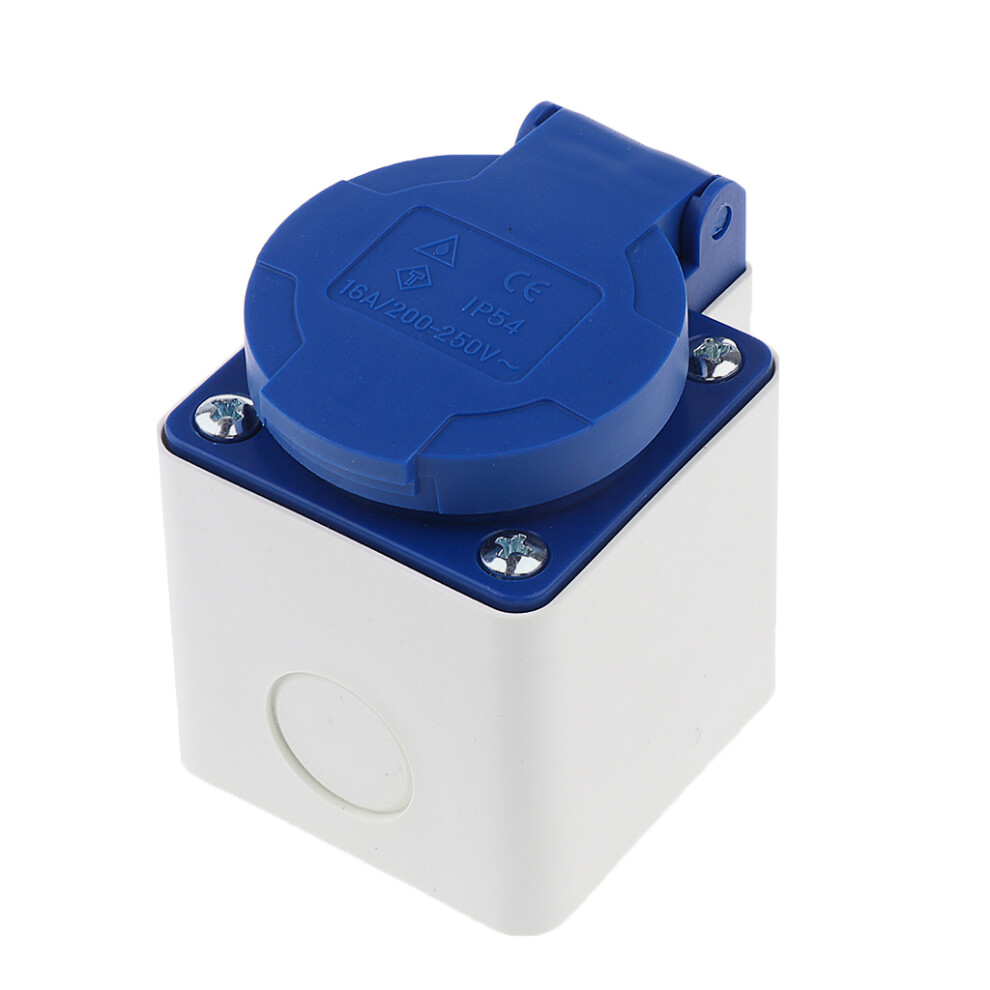 Schuko 2Pin 16A 220V Waterproof Eu Power Socket 6901423369948